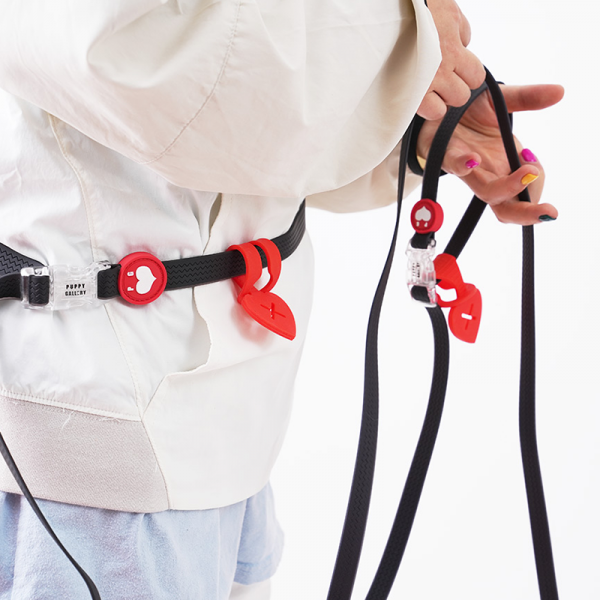 페오펫몰,[퍼피갤러리] 하트 푸푸백 홀더