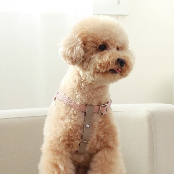 페오펫몰,[댕보양특가] 러닝 메이트 하네스 (가슴줄) 로즈 핑크/브라운