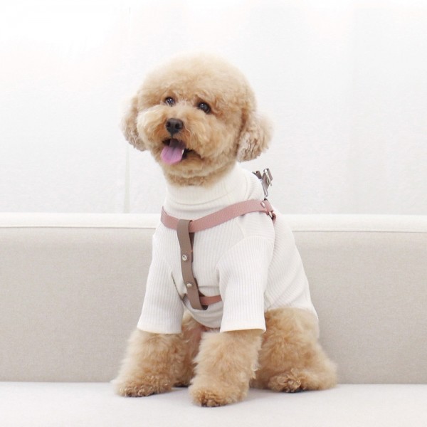 페오펫몰,[댕보양특가] 러닝 메이트 하네스 (가슴줄) 로즈 핑크/브라운