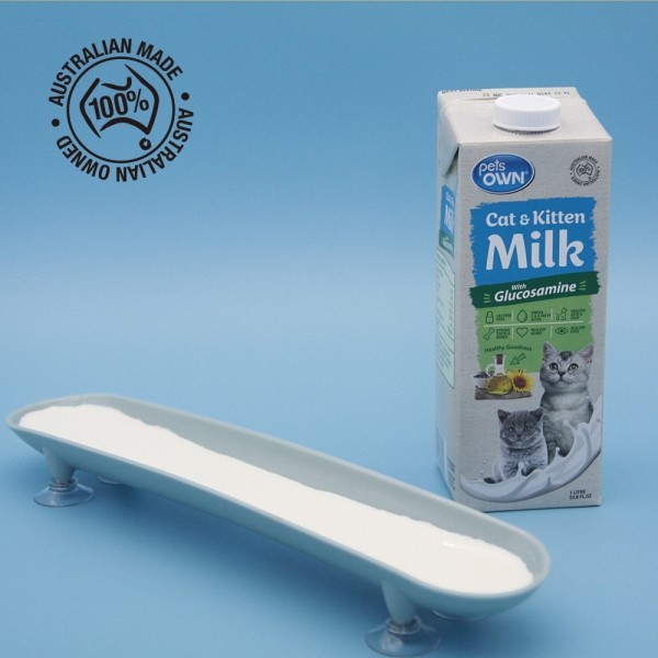 페오펫몰,펫츠온 호주 프리미엄 펫밀크 캣앤키튼 글루코사민 고양이 멸균우유 1L/7차신규입고