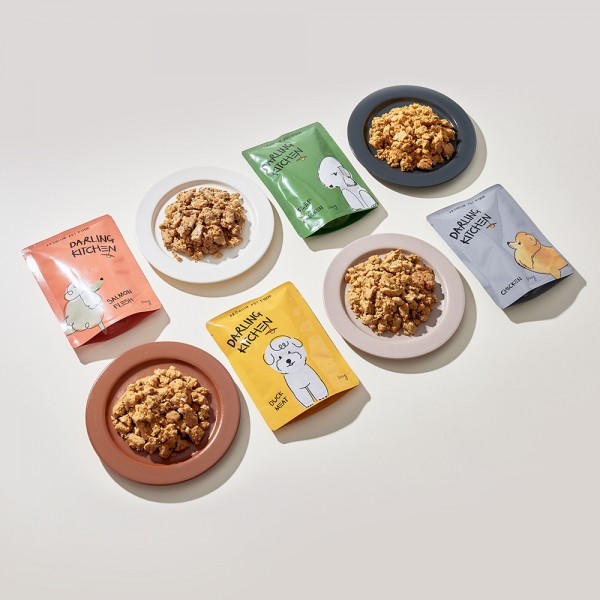 달링키친 자연 화식 4종 각 100g