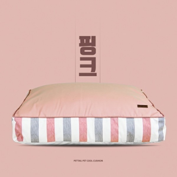 페오펫몰,펫테일 개빵빵 강아지 고양이 사각 쿠션 방석 국산