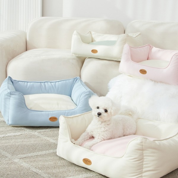 페오펫몰,펫테일 퐁슈 강아지 방석 커버 분리 세탁 튼튼한 7수 사계절 애견 쿠션