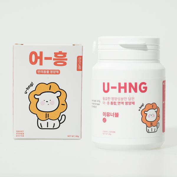 페오펫몰,디디랩 어흥 이뮤너블 강아지 쿠싱 증후군 노견 종합 항산화 제 면역력 영양제 노령견 치매 약 액티베이트 대용