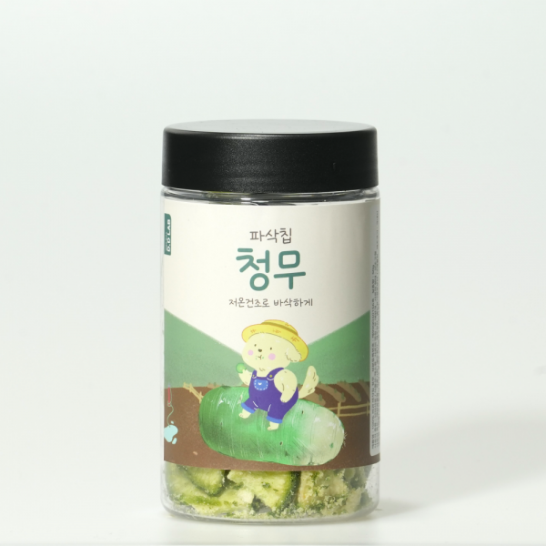 페오펫몰,디디랩 100% 비건 간식 바삭칩 저온 건조 야채 채소 과일 동결건조