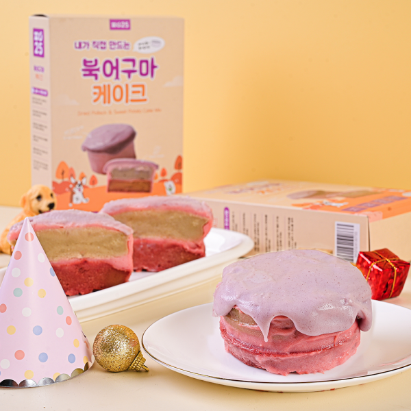 페오펫몰,[여름맞이특가]파이25 저알러지 북어구마 케이크