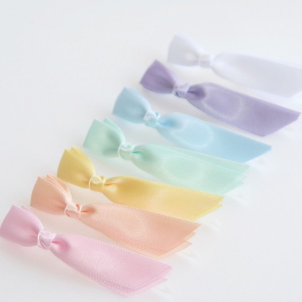 페오펫몰,[마망독] 스키니 핸드메이드 리본핀 21color