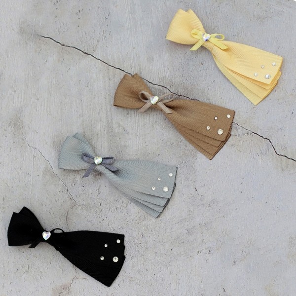 페오펫몰,[마망독] 뉴롤리팝 핸드메이드 리본핀 24color