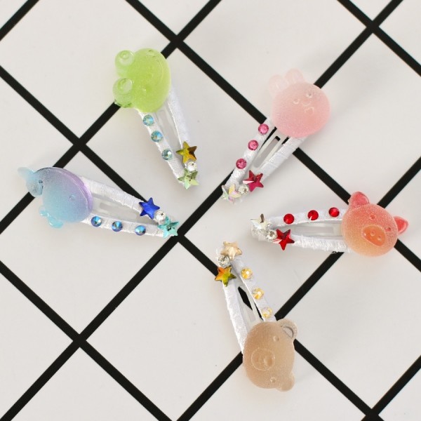 [마망독] 쥬쥬 핸드메이드 방수똑딱핀 5color