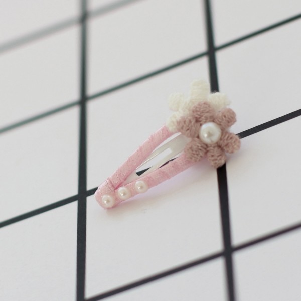 페오펫몰,[마망독] 자스민 핸드메이드 방수똑딱핀 3color