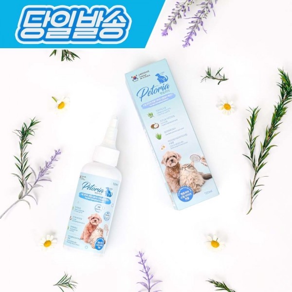 [펫토리아] 스팀브러쉬 전용 티트리 디탱글러 에센스 120ml
