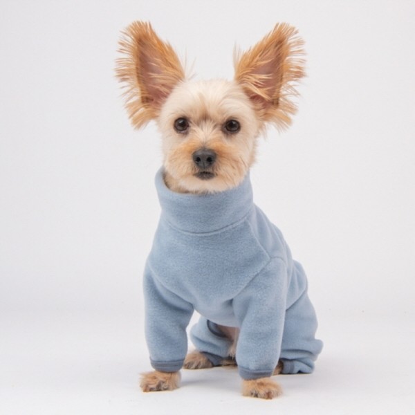 페오펫몰,[텐텐특가]올치 강아지 등지퍼 멜로우 올인원 후리스