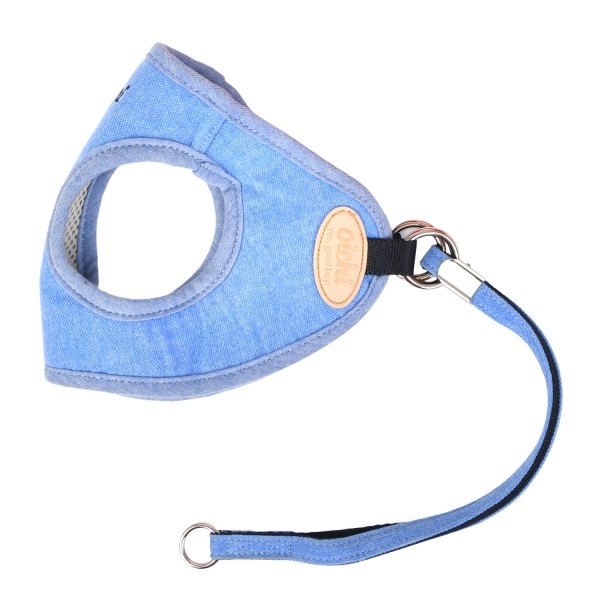 페오펫몰,#초보견주#쉬운길이조정 올치 강아지 산책용 매직 하네스/리드줄