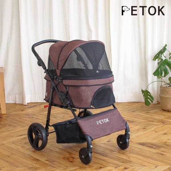 페오펫몰,펫톡 프리미엄 펫모차 심포니 30 유모차 (최대30kg 탑승)