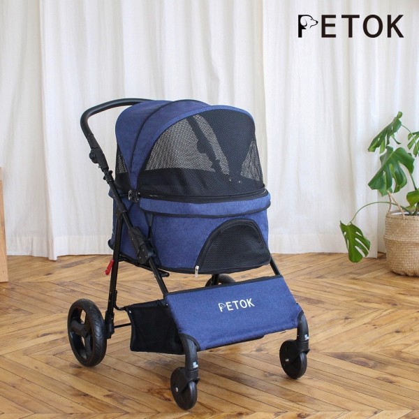페오펫몰,펫톡 프리미엄 펫모차 심포니 30 유모차 (최대30kg 탑승)