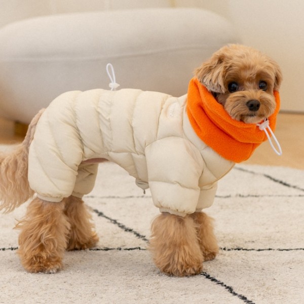 페오펫몰,퍼피아 스누드 올인원 패딩 2종