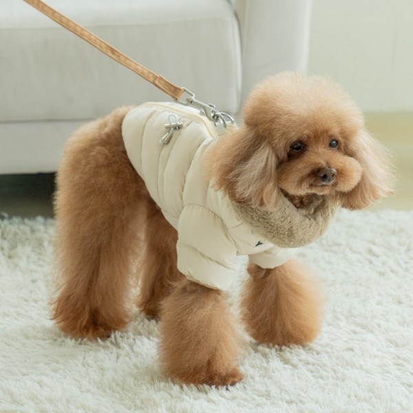 페오펫몰,퍼피아 마쉬멜로우 하네스 패딩 2종