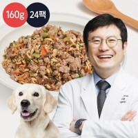 씽크라이크펫 강아지 화식 자연식 수제 사료 200g 24팩