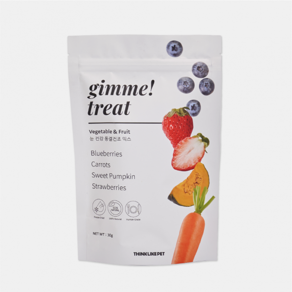 페오펫몰,씽크라이크펫 김미트릿 믹스 강아지 동결건조간식 눈건강, 30g, 1개