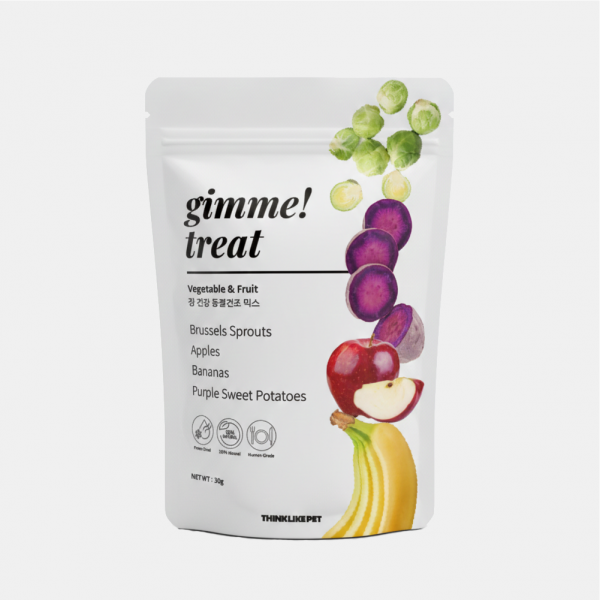 페오펫몰,씽크라이크펫 김미트릿 믹스 강아지 동결건조간식 장건강, 30g, 1개
