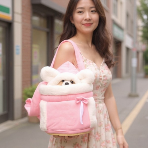 페오펫몰,[예보들][꽃길특가] 예보들 강아지 앞가방 슬링백 이동가방 산책용품 야외용품 아기띠  새끼 강아지