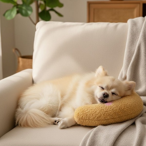 페오펫몰,[예보들][꽃길특가] 강아지 고양이 머리쿠션 반려동물 목베개 애견베개 목뼈보호