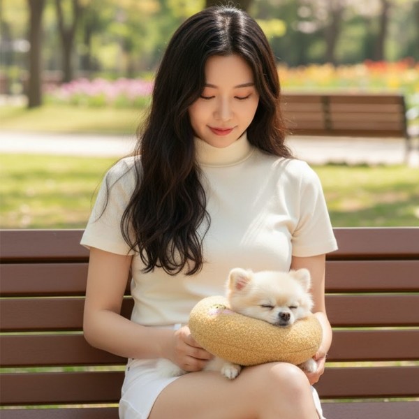 페오펫몰,[예보들][꽃길특가] 강아지 고양이 머리쿠션 반려동물 목베개 애견베개 목뼈보호