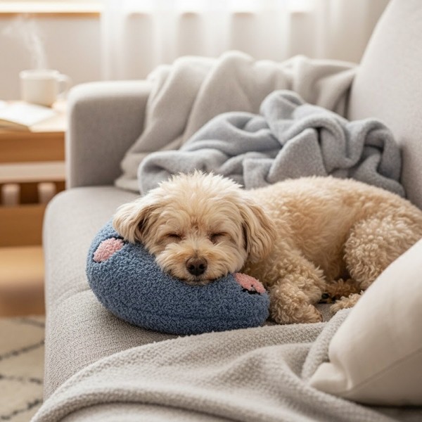 페오펫몰,[예보들][꽃길특가] 강아지 고양이 머리쿠션 반려동물 목베개 애견베개 목뼈보호