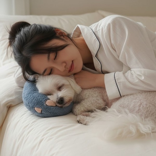 페오펫몰,[예보들][꽃길특가] 강아지 고양이 머리쿠션 반려동물 목베개 애견베개 목뼈보호
