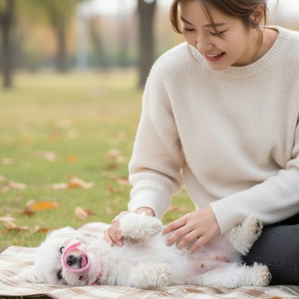 페오펫몰,예보들 강아지 투명입마개 짖음방지기 대형견입마개 소형견입마개