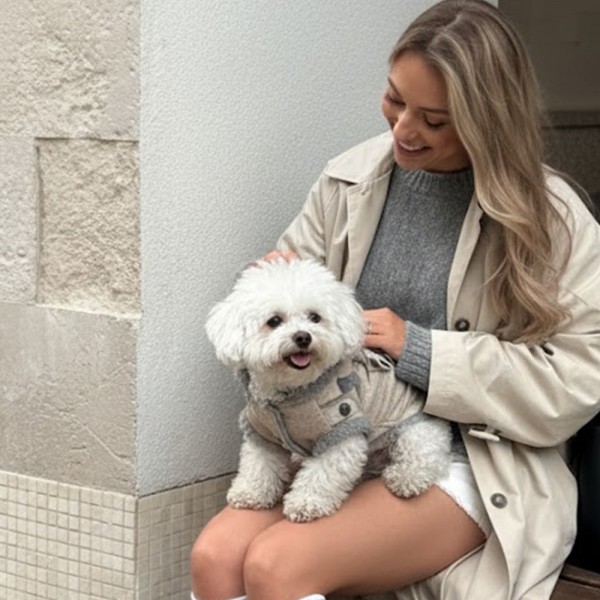 페오펫몰,[예보들][꽃길특가] 강아지 무스탕 강아지 올인원 방한복