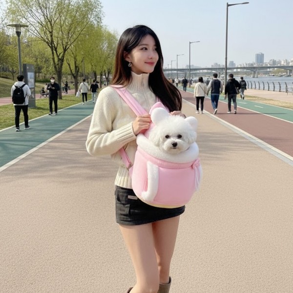 페오펫몰,[예보들][꽃길특가] 예보들 강아지 앞가방 슬링백 이동가방 산책용품 야외용품 아기띠  새끼 강아지
