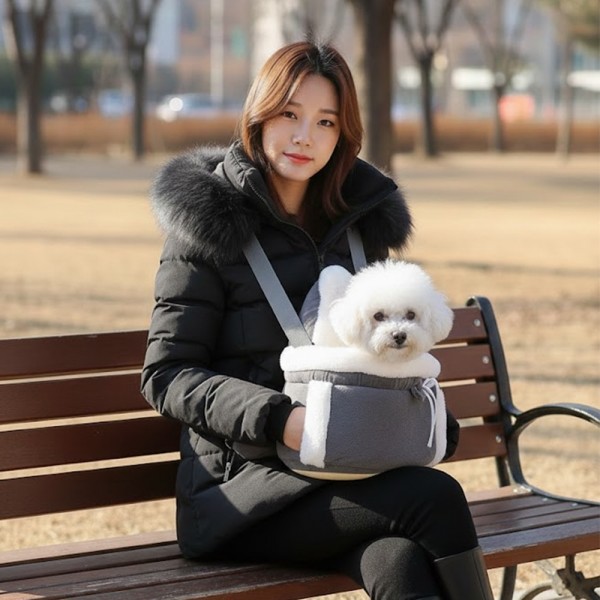 페오펫몰,[예보들][꽃길특가] 예보들 강아지 앞가방 슬링백 이동가방 산책용품 야외용품 아기띠  새끼 강아지