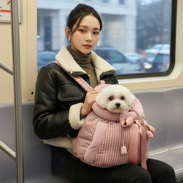 페오펫몰,[예보들][꽃길특가] 예보들 강아지 앞가방 슬링백 이동가방 산책용품 야외용품 아기띠  새끼 강아지