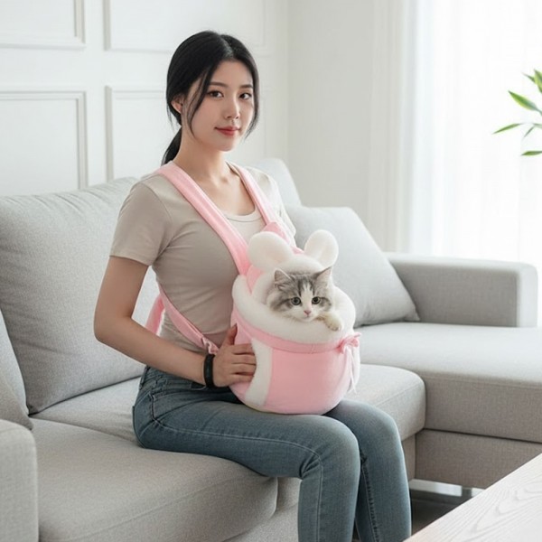 페오펫몰,[예보들][꽃길특가] 예보들 강아지 앞가방 슬링백 이동가방 산책용품 야외용품 아기띠  새끼 강아지