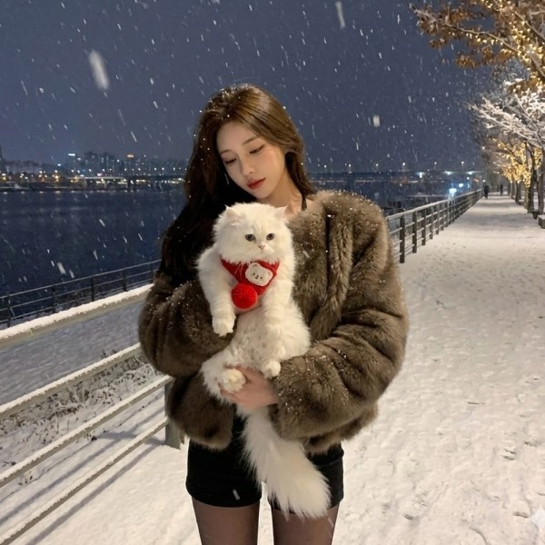 [예보들] 예보들 강아지 고양이 니트 목도리