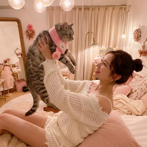 페오펫몰,[예보들] 예보들 강아지 고양이 니트 목도리