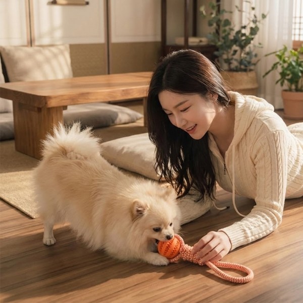 페오펫몰,[예보들] 강아지 치석제거 터그놀이 장난감