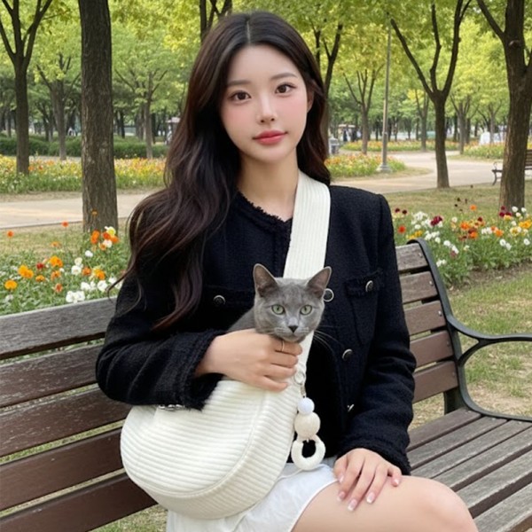 페오펫몰,[예보들][꽃길특가] 예보들 강아지 슬링백 포대기 이동가방 이동장