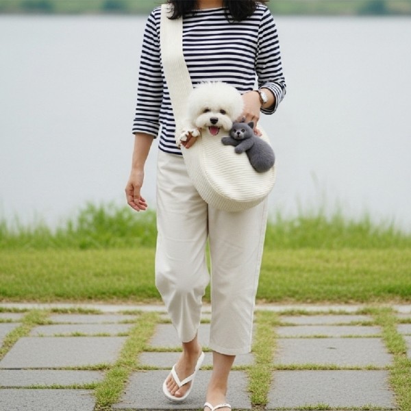 페오펫몰,[예보들][꽃길특가] 예보들 강아지 슬링백 포대기 이동가방 이동장