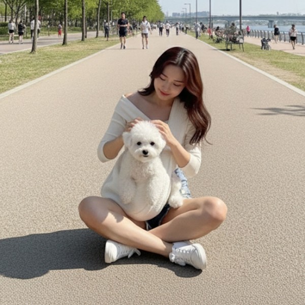 페오펫몰,[예보들][꽃길특가] 예보들 강아지 슬링백 포대기 이동가방 이동장