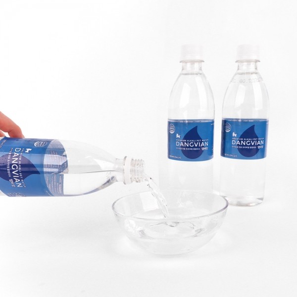 페오펫몰,[꽃길특가] 펫투데이 댕비앙 강아지 음료 음수량 노화방지 프리미엄 알칼리수 500ml 20병