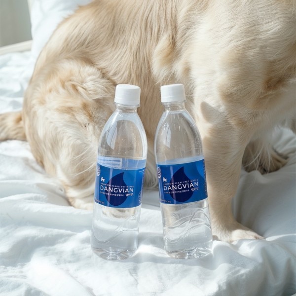 페오펫몰,[꽃길특가] 펫투데이 댕비앙 강아지 음료 음수량 노화방지 프리미엄 알칼리수 500ml 20병