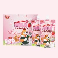 [슈퍼포우] 슈퍼포우 딸기 듬뿍 펫밀크 150ml 24개(3박스)