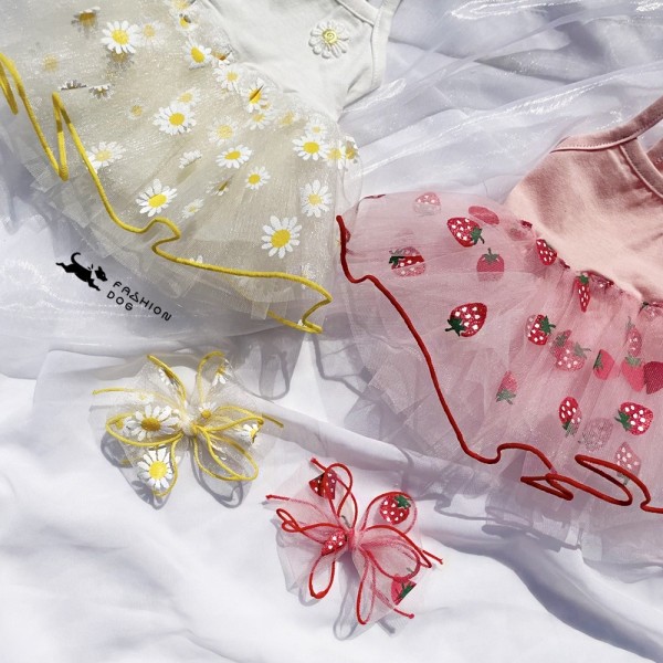 페오펫몰,[패션독]강아지옷,강아지패션,애견의류,애견패션,피크닉나시원피스