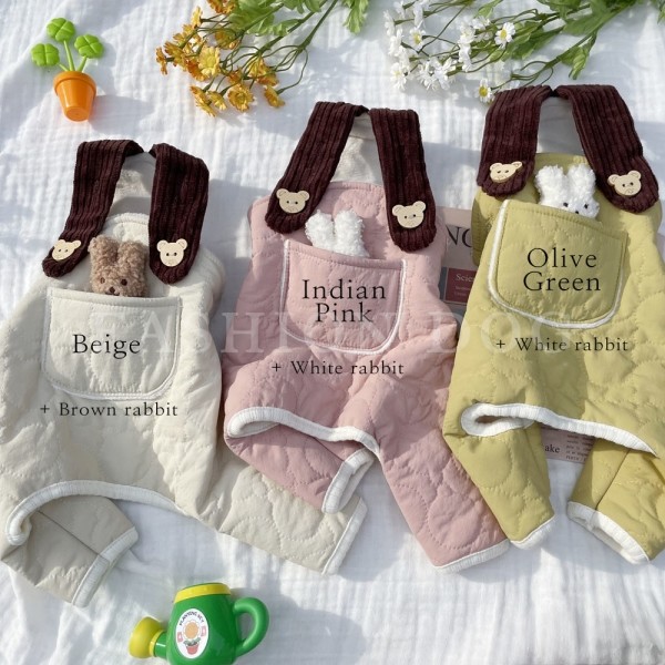 페오펫몰,[패션독]강아지옷,강아지패션,애견의류,애견패션,빼꼼패딩멜빵바지