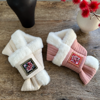 국내제작 · 원단고퀄 명절아이템, 한복누빔목도리