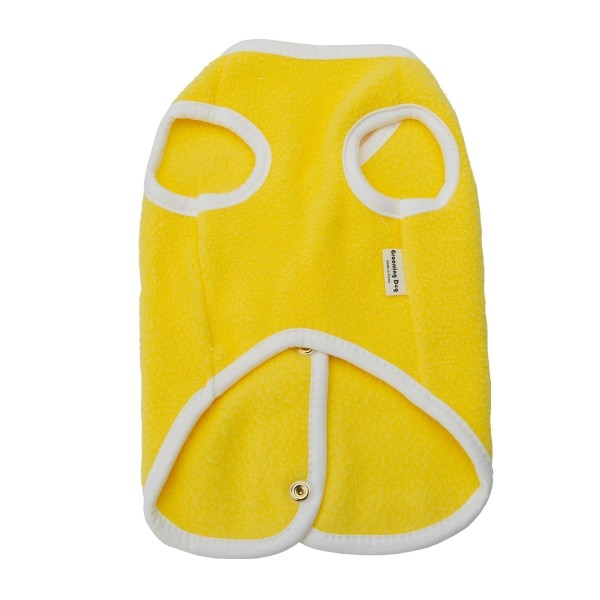 페오펫몰,[꽃길특가] 그루밍독 반려동물 에그 스마일 후리스 조끼 강아지옷 S-2XL