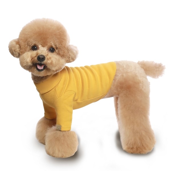 페오펫몰,그루밍독 반려동물 무지 목 폴라 이너 티셔츠 S~2XL, 4 colors