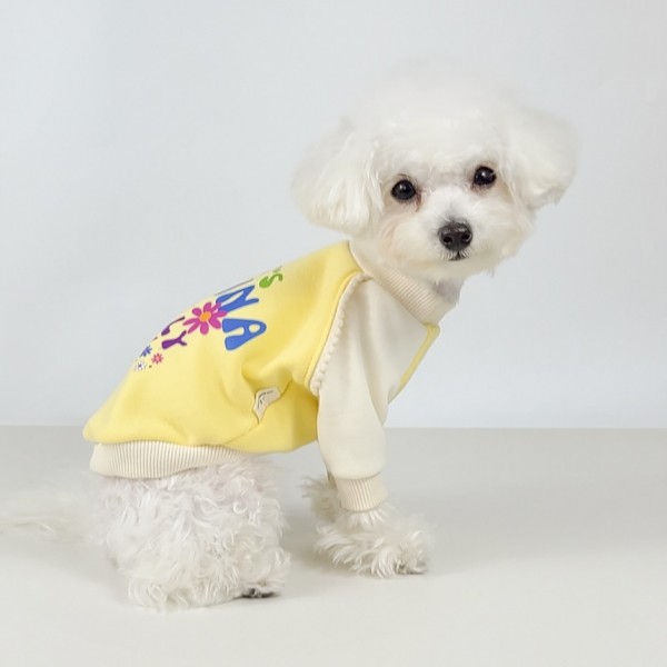 페오펫몰,[꽃길특가] 그루밍독 반려동물 커플룩 러블리 데이 기모 맨투맨 티셔츠 S-2XL, 3 colors & 견주용 원피스